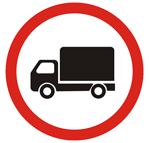 Запреты движения грузовиков в Европе